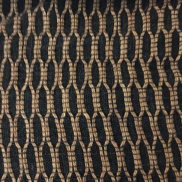 Fantasycore Faux Fur Yellow and Black Long Honeycomb Reversible Neck Warmer - Picture 8 of 15